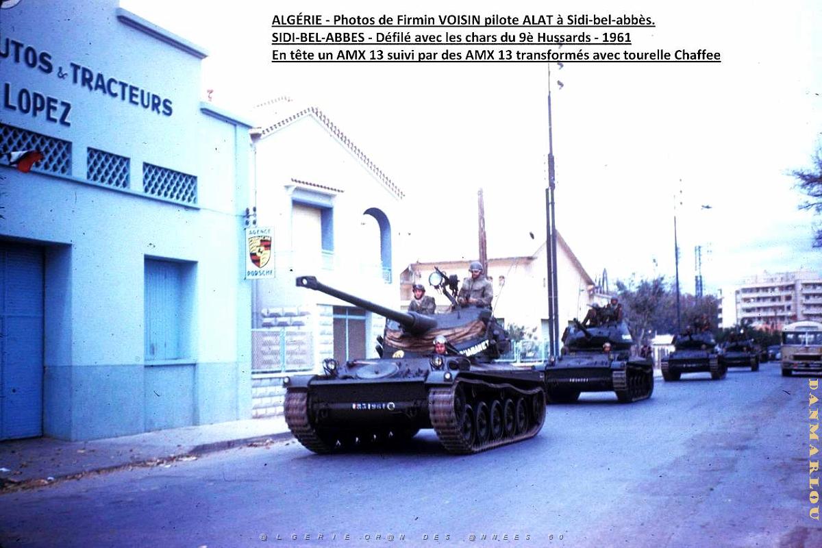 Sidi-bel-Abbes - 9e Hussards - Defile - 1961 50.jpg